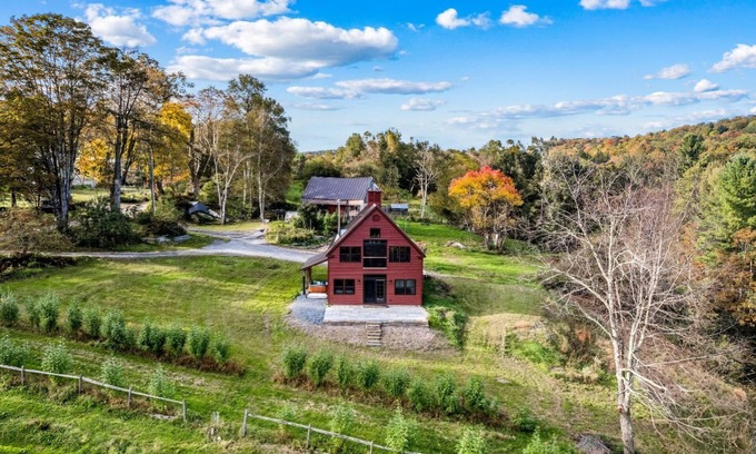 Barnard House | The Barn at Winterfound Farm - renovated VT barn & farm stay