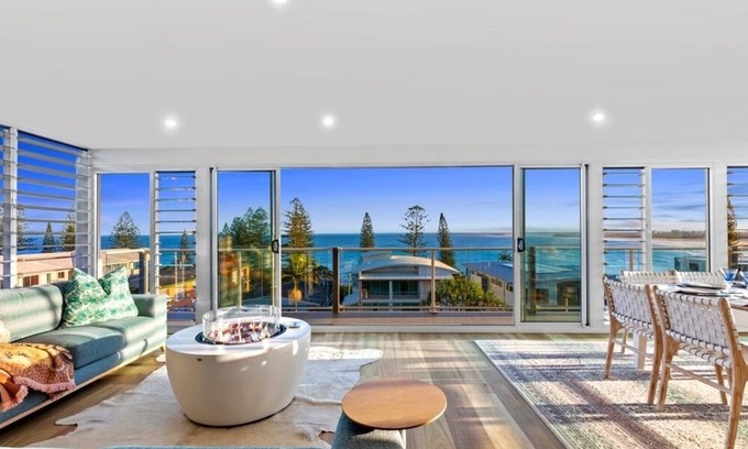 Moreton Bay Region House | The Bay House Kings Beach, Ocean Views meet Luxury