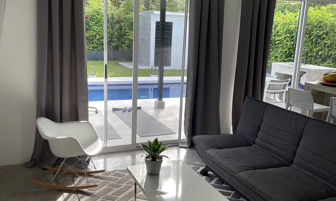 Bandera House | THE BEACH HAVEN private pool, Upscale modern decor Beach access walking distance