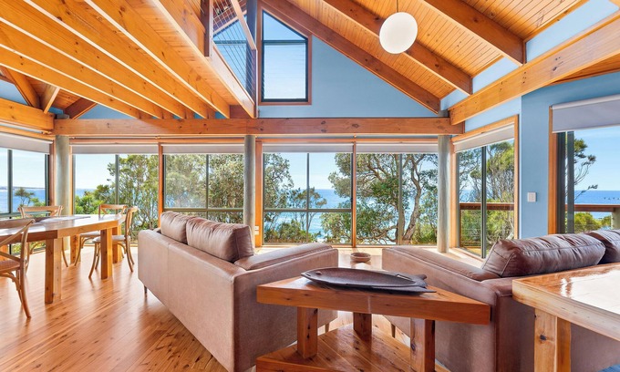 Potato Point House | The Beach Retreat - Breathtaking uninterrupted ocean views surrounded by beaches