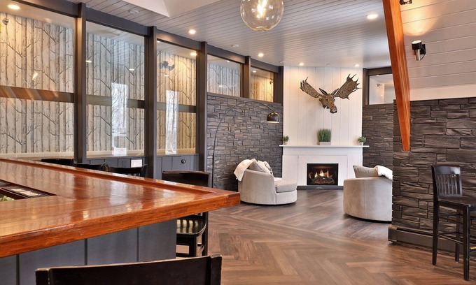 Killington Cabin | The Birch Ridge #8 - European Room, a cozy boutique hotel in the heart of Killington, Vermont.
