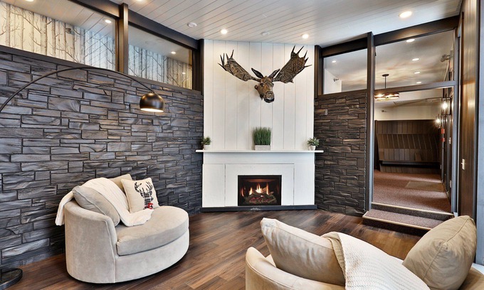 Killington Cabin | The Birch Ridge #9 - English Gentleman's Room, a cozy boutique hotel in Killington, Vermont.