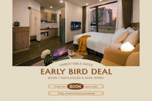 Hang Xanh Hotel | The Bloom Pham Viet Chanh - Modern Living Space in Saigon - A Top Choice for Western Travelers