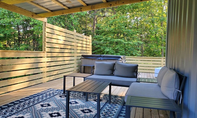 Logan Cabin | The Blue Bird "Shipping Container home" Newly Upgraded!