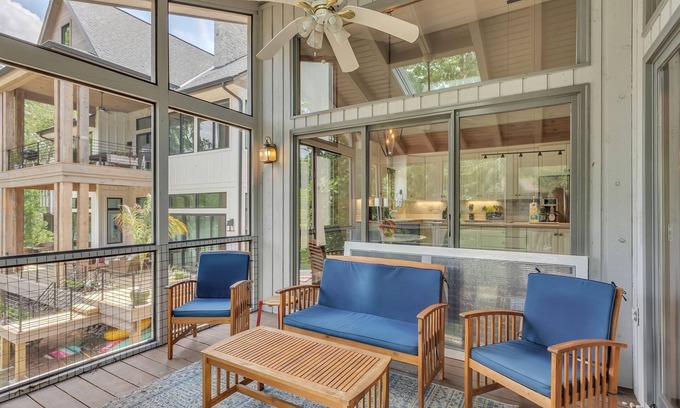 Waleska House | The Blue Flamingo (5-Bedroom Home) by RedAwning