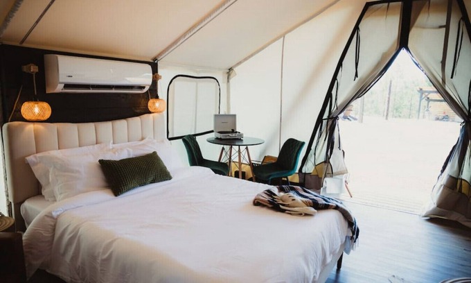 Cadiz RV Rental | The Bluff, Luxury Safari Tent