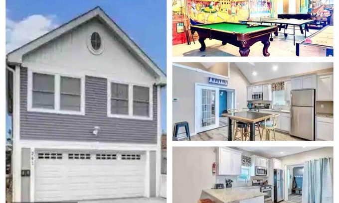 Seaside Heights Apartment | The Boathouse- 2 Apartments in 1 With Game Room!