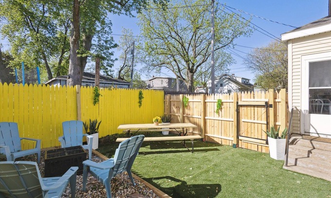Michigan City House | The Boutique at Midtown Central/Hot Tub/Pet Friendly