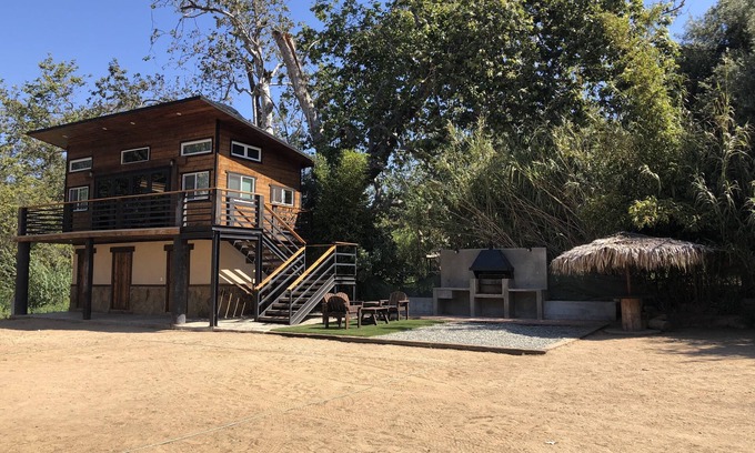Playas de Rosarito House | The Cabin at Rancho El Beg