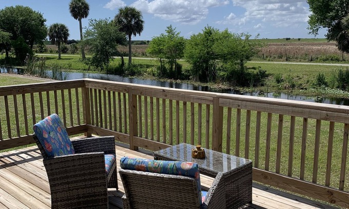 Buckhead Ridge House | The Canal House on the canal. Bring your boat. Relax and enjoy.