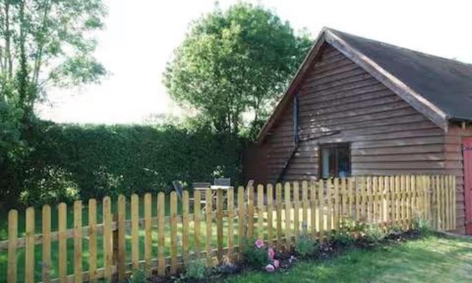 Forest of Dean Ski Chalet | The Chalet is pet friendly on a farm near Malvern