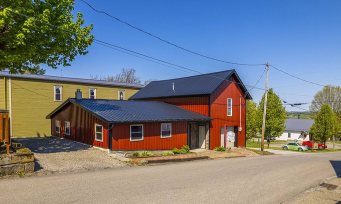 Winesburg Bed & Breakfast | The Chestnut Barn, on a quiet side street in Winesburg, Ohio,