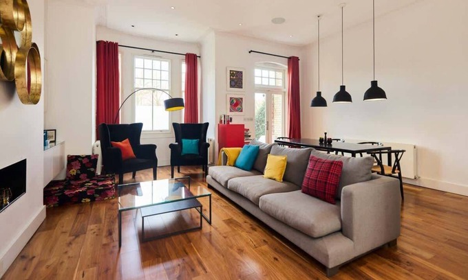 Northcote House | The Clapham Crib - Spacious 4 Bdr House with Patio