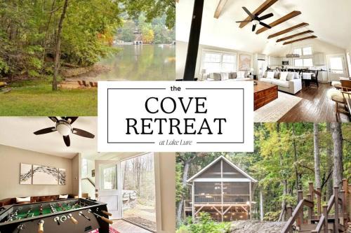 Lake Lure House | The Cove Retreat- Hot Tub/Screened Porch/Game Room
