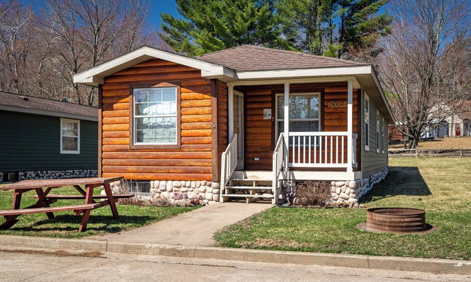 Neillsville Cabin | The Deer Cabin at the Riviera Resort in Neillsville, Wisconsin!
