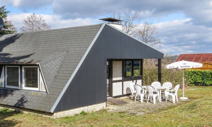 Ferienhausgebiet Hillenseifen House | The detached vacation home with garden and spacious terrace is located in the forest holiday park in