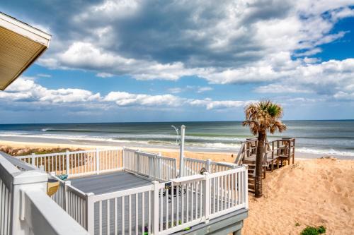 Palm Coast House | The Funky Pelican Direct Oceanfront Retreat