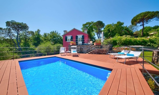 Camogli Villa | The Gardens of Camogli - VILLA SÀRVIA, garden&pool