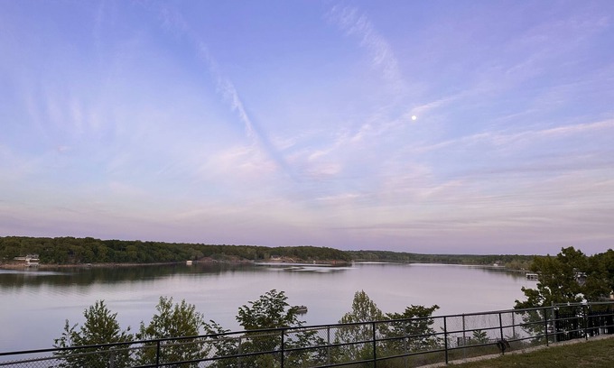 Grove House | The Grandest View of all overlooking Honey Creek Cove with covered boat slip!
