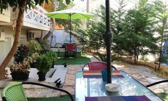 Kato Galatas Apartment | The Green Apartment, 1min walk from Kalamaki beach