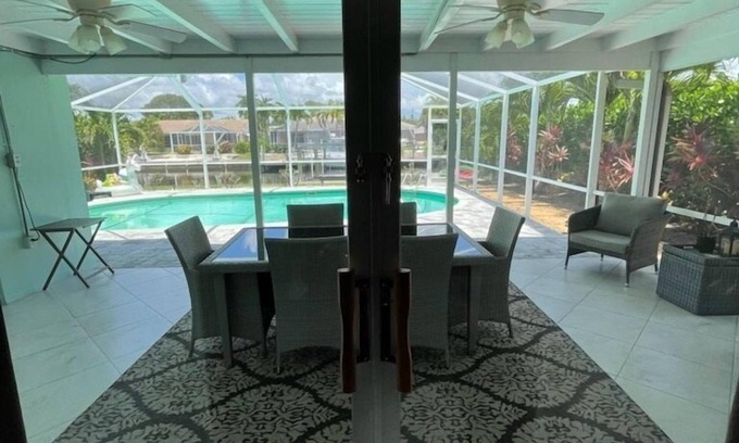 Eight Lakes House | The Happy Pelican - Private Pool and Dock, near Sanibel, Captiva, Ft Myers Beach