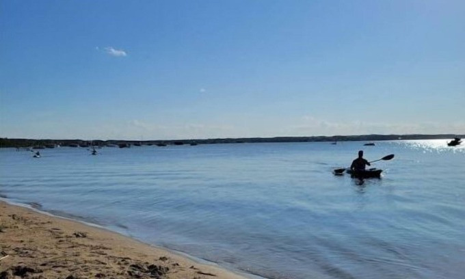 Sylvan Lake Cottage | The Heart Haven is BIG on value w/2 bathrooms and a 2 person Hot-Tub