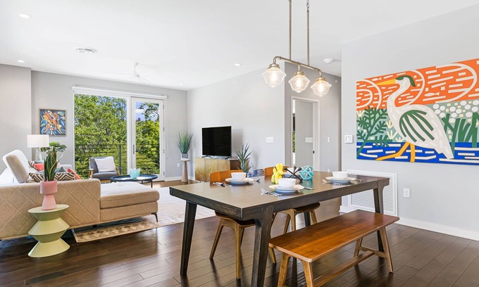 Historic Montford Condo | The Heron - Charming 2-bedroom condo in Asheville with elevator and roof deck