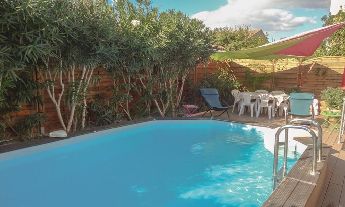 Villeneuve-les-Beziers House | The house is modern, bright and has air conditioning.