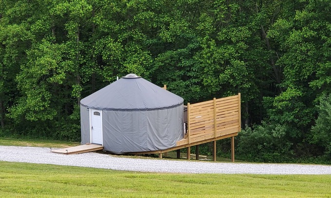 Logan House | The Hummingbird is a Stylish 20ft Yurt house!
