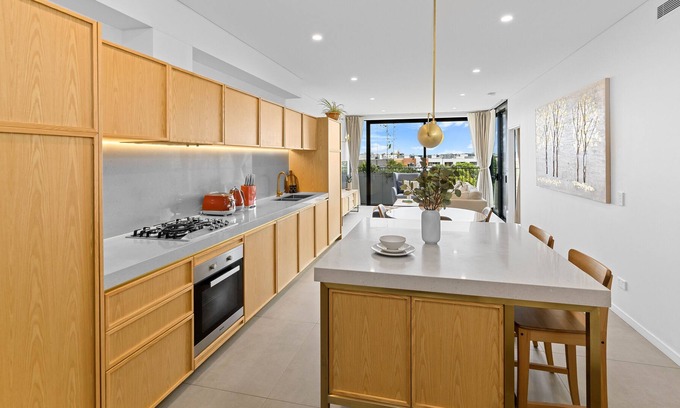 Alexandria Apartment | The Iconic - Near CBD & Airport, Parking & Study