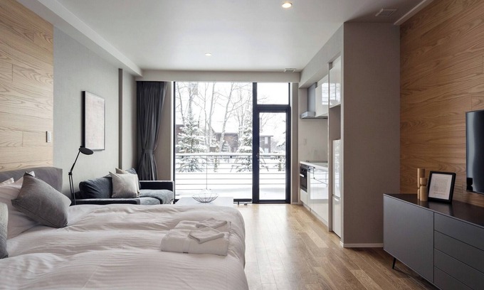 Niseko Hotel | the kamui niseko Studio Room with Balcony 45 Non Smoking/Abutagun Hokkaidō
