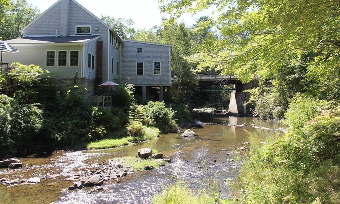 Falmouth Apartment | 'The Mill' Loft w/ Fire Pit Near Portland!
