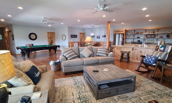 Hayesville House | The name says it all! Mountain Sunset Place over Lake Chatuge!