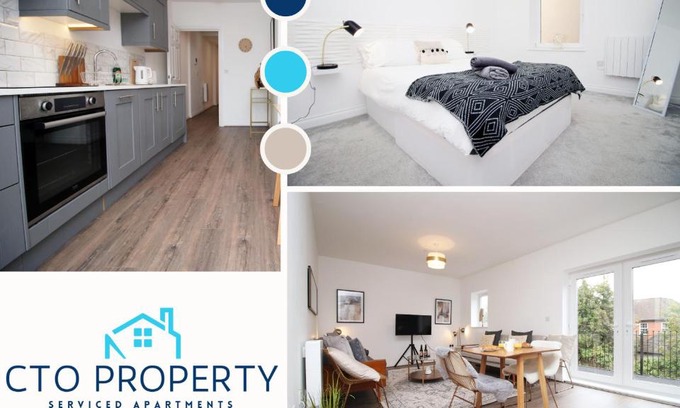 Cathays Apartment | The North - City Centre 3 Bed Flat with Parking and Balcony