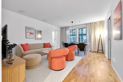 Solna Apartment | The Pink Patio - Cozy Modern Private Apartment