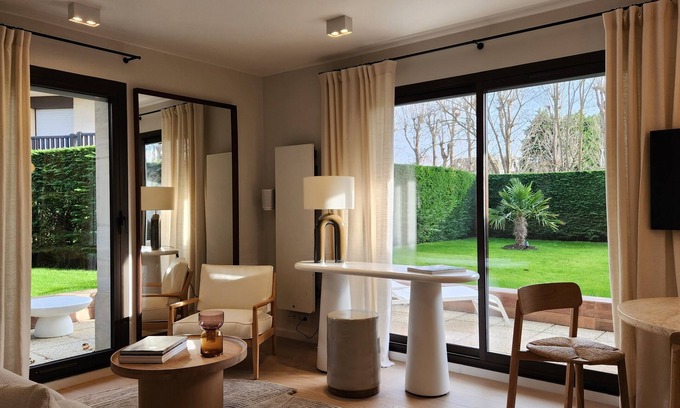 Tourgeville Apartment | The Premium Garden Suite - 2 people - Deauville Beach