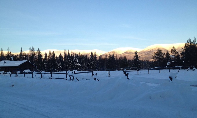 Whitefish Cabin | The Quiet Cabin-on A Meadow Surrounded By Forest Near Whitefish & Glacier Park