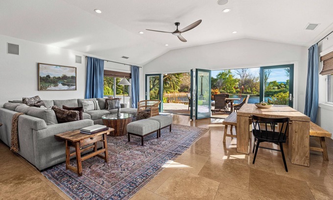 Santa Ynez House | The Ranch House, Vineyards, on The Big Pond, a retreat for unforgettable stays.