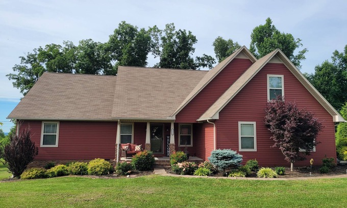 Cookeville House | The Red House on the Mountain Top- your home away from home!