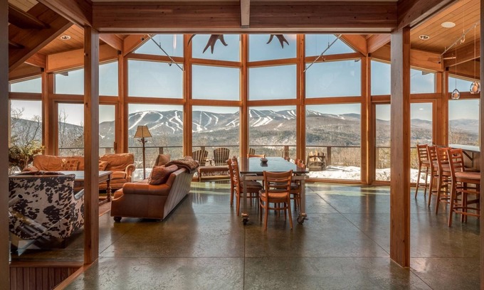 Sunday River Area House | The Ridge House-Modern Chalet! Spectacular Slope Views