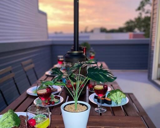 West Philadelphia Apartment | THE ROOFTOP OASIS