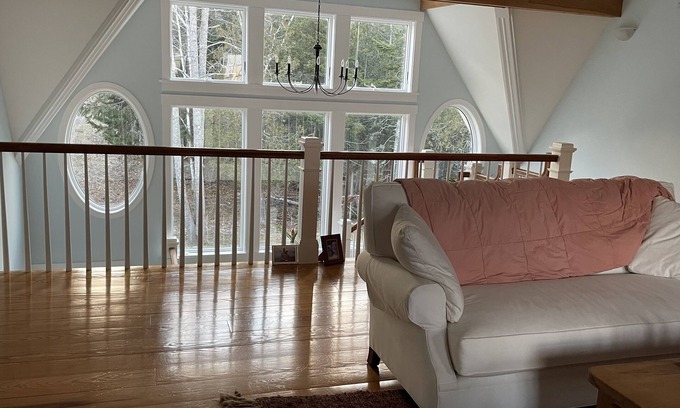 Islesboro House | The Sea Box Island Retreat. Enjoy ocean views with wooded privacy