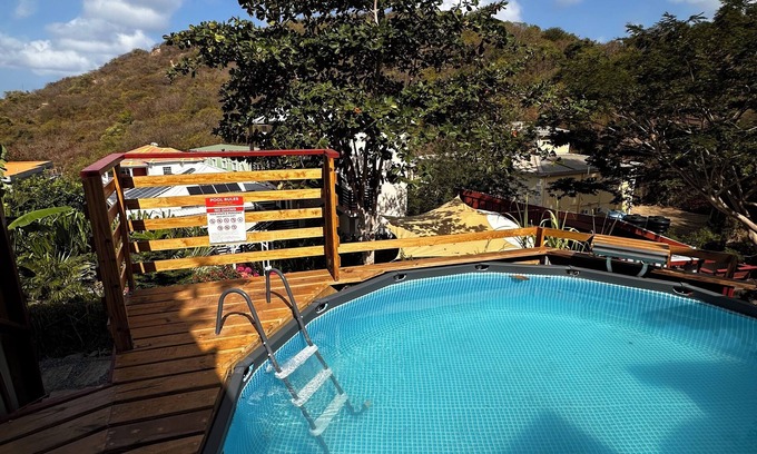 Morne Rouge House | The Secret Garden - Glamping Grenada