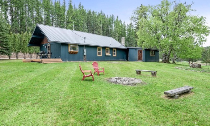 Whitefish House | The Skyles Lake Escape- A cozy mountain retreat!