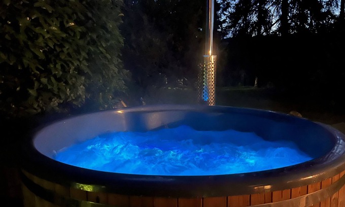 Christow House | The Stone House, Dartmoor - A Stunning Country House - with Wood Fired Hot Tub!