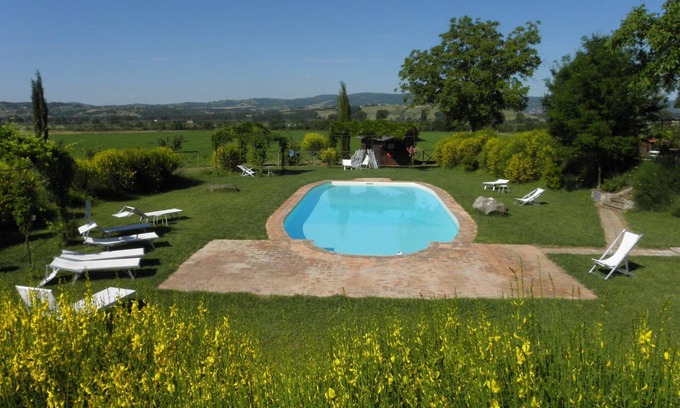 Monteleone d'Orvieto Other | The Terrace in Borgo Santa Maria Farmhouse