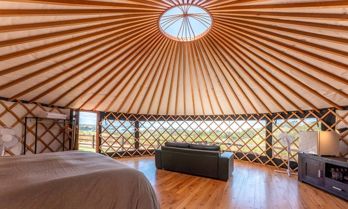 Palm Beach Ski Chalet | The Terraces - Tane Yurt - Stay Waiheke