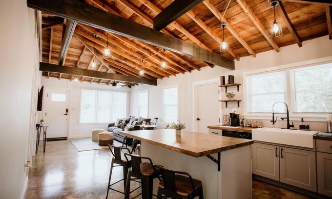 Lexington House | The Turquoise Door Modern Rustic in Town of Lexington