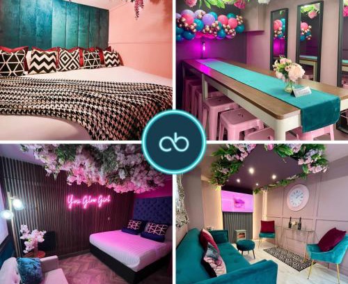 Manchester City Centre Apartment | The Ultimate Hen Suite with Bar & Makeup Room