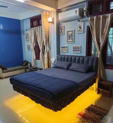 Dibrugarh Apartment | The Urban Homestay Premium Floating Bed AC Room Free Parking